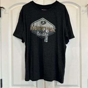 MOSSY OAK by staghorn creek - gray Mossy Oak Adventure camo tee shirt XL or 2XL